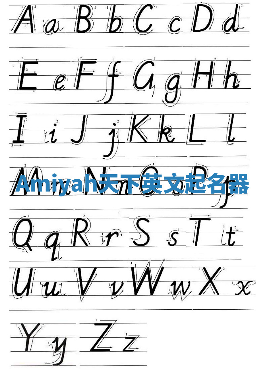 Amiyah天下英文起名器