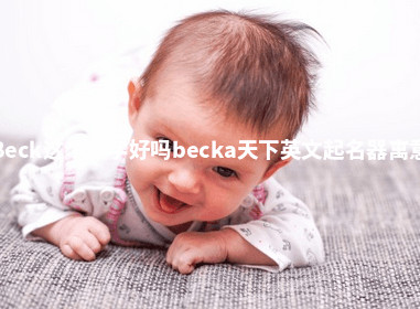 Beck这个名字好吗 becka天下英文起名器寓意