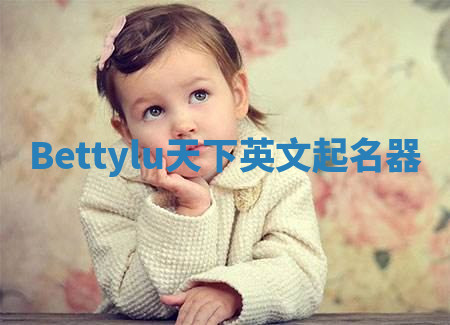Bettylu天下英文起名器