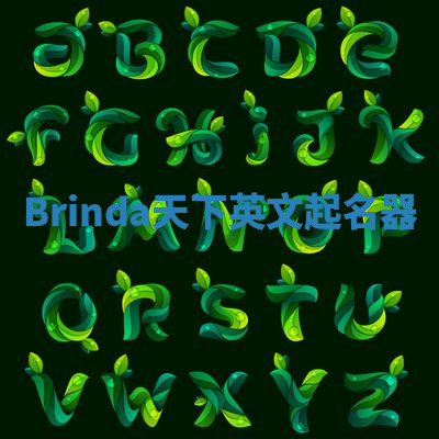 Brinda天下英文起名器 Brinda天下英文起名器