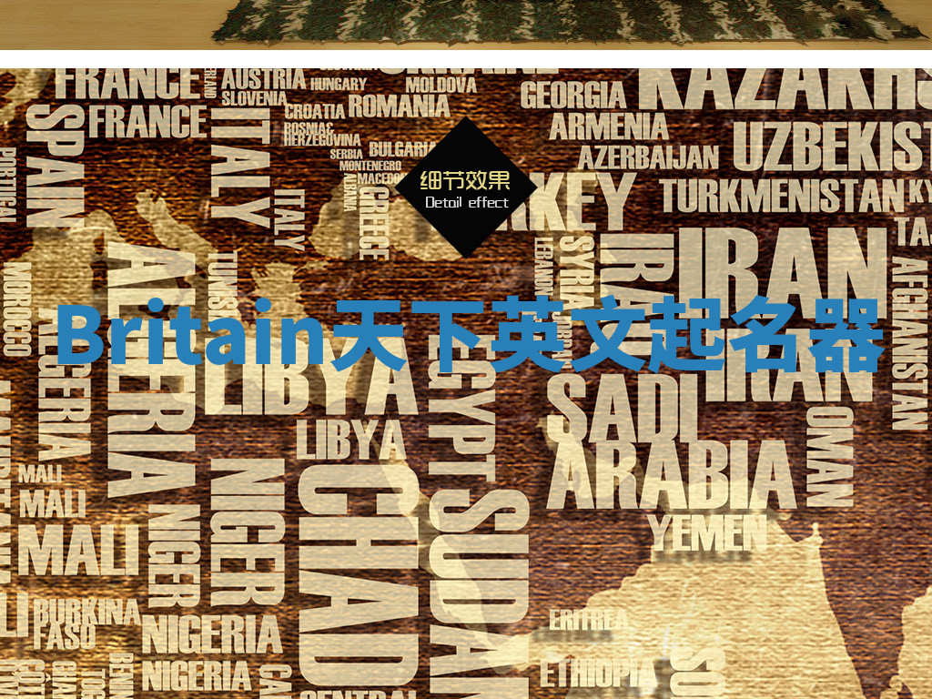 Britain天下英文起名器