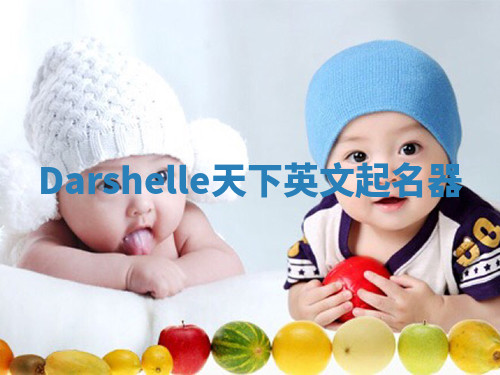 Darshelle天下英文起名器