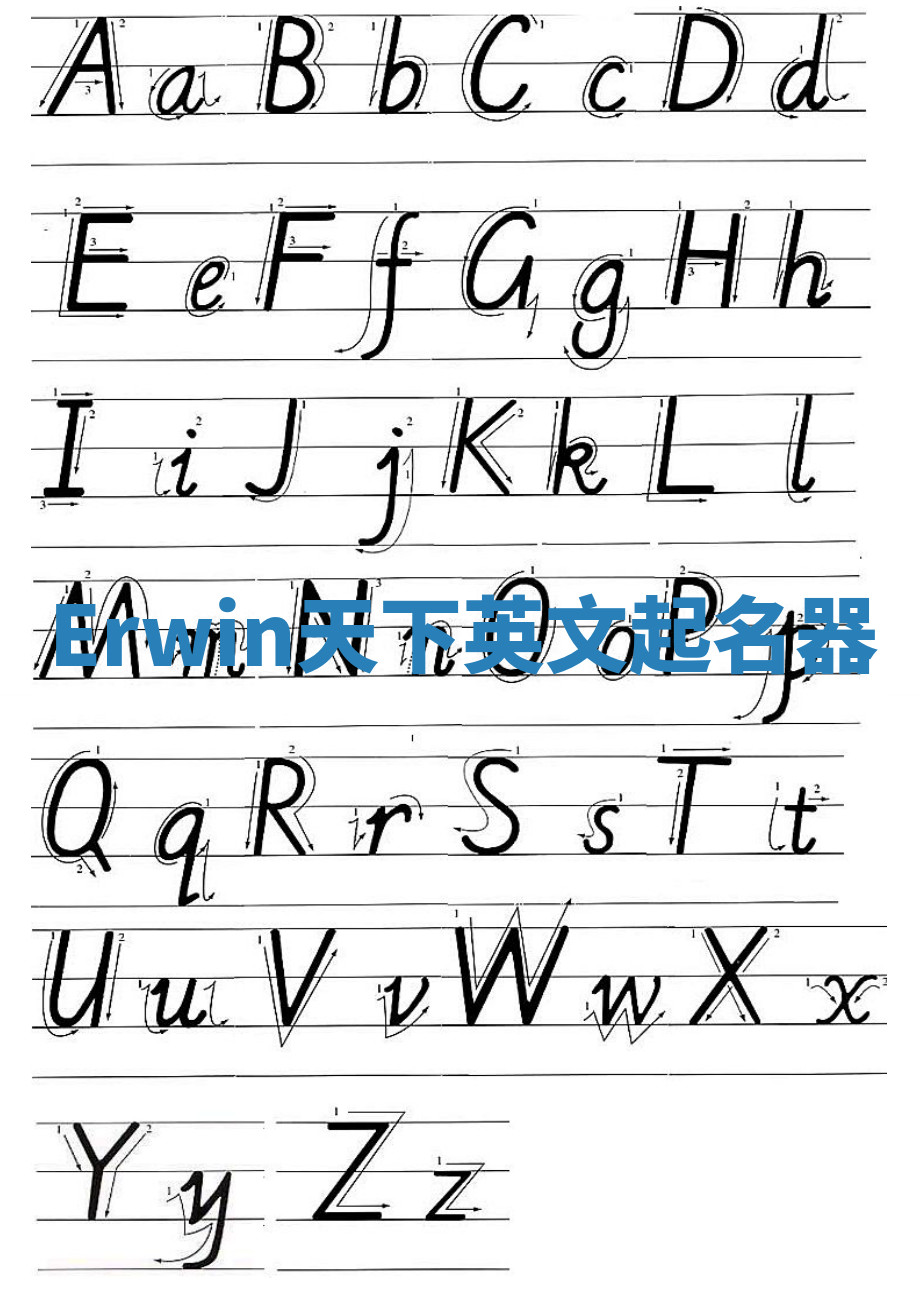 Erwin天下英文起名器 Erwin天下英文起名器