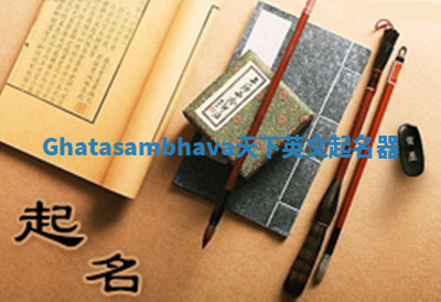 Ghatasambhava天下英文起名器