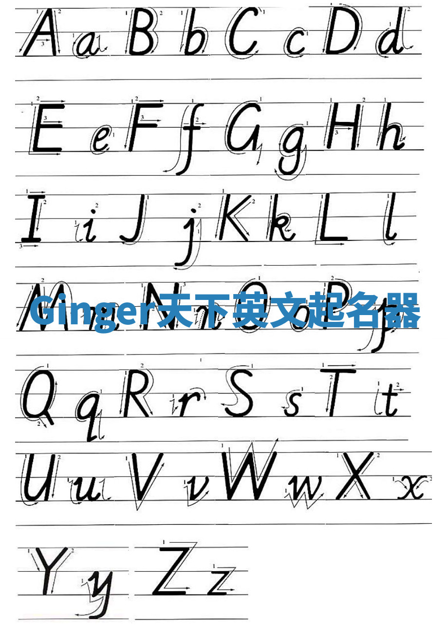 Ginger天下英文起名器 Ginger天下英文起名器