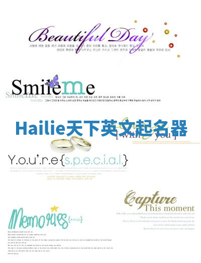 Hailie天下英文起名器