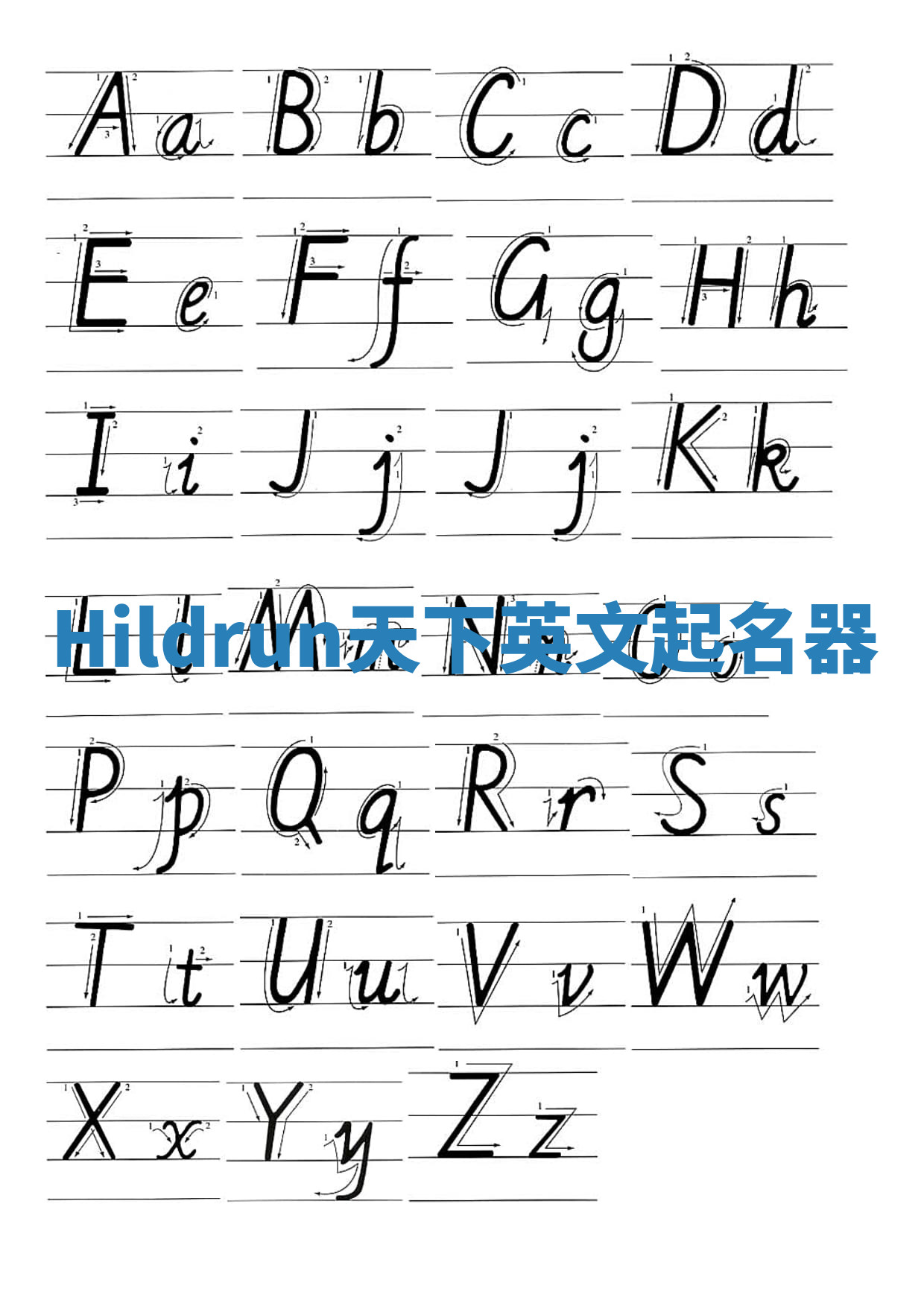 Hildrun天下英文起名器 Hildrun天下英文起名器