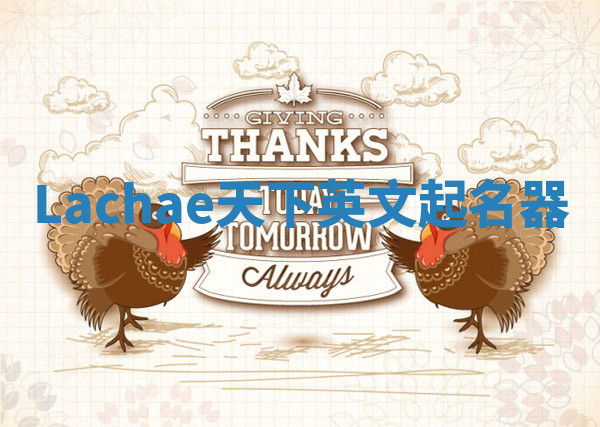 Lachae天下英文起名器 Lachae天下英文起名器