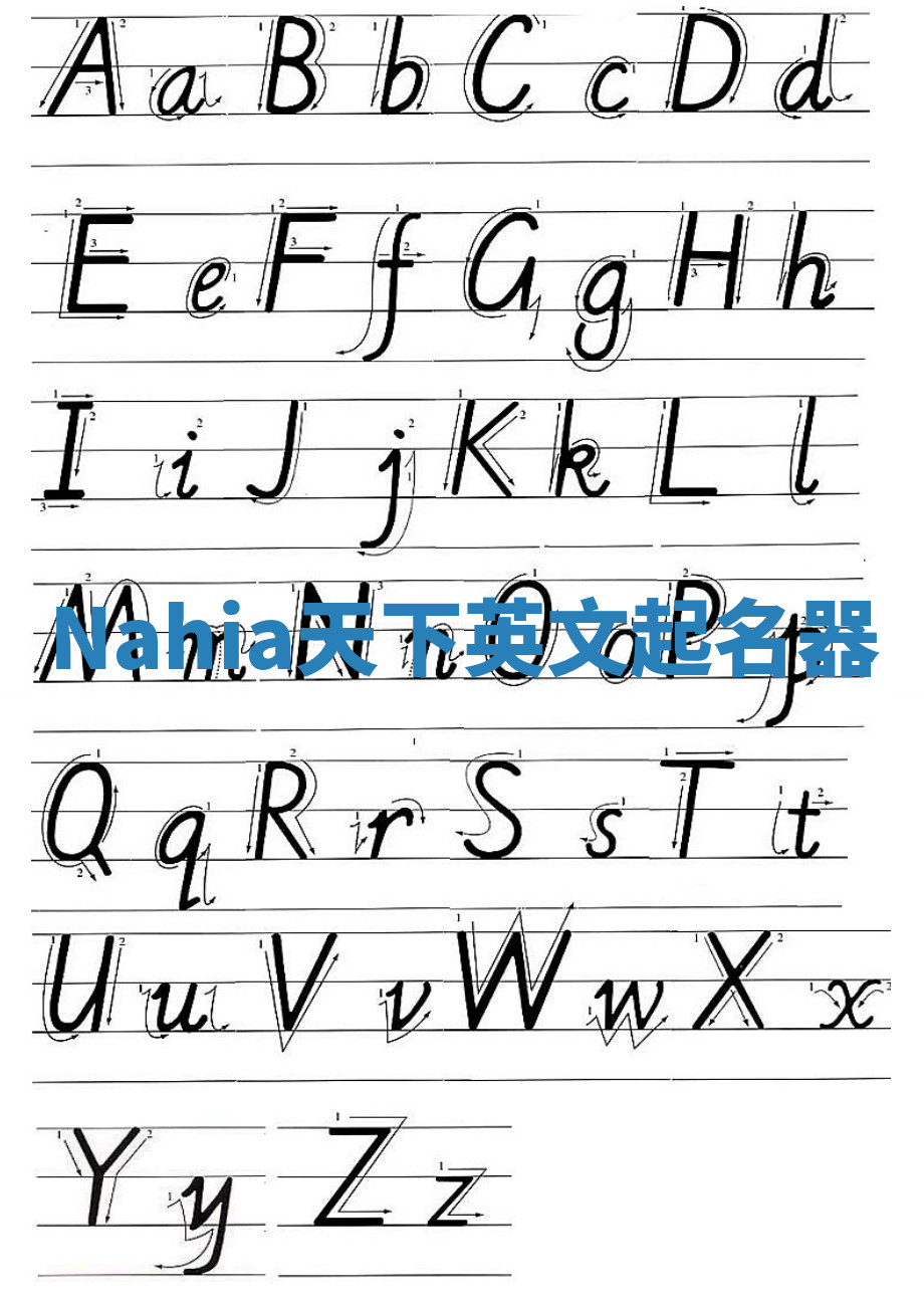 Nahia天下英文起名器