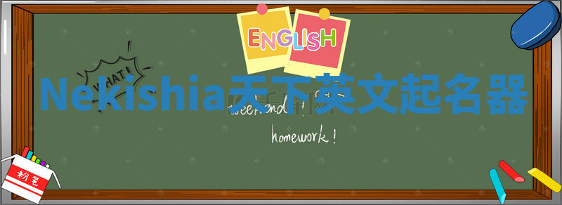 Nekishia天下英文起名器
