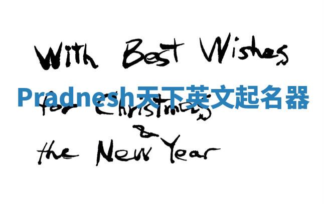 Pradnesh天下英文起名器 Pradnesh天下英文起名器