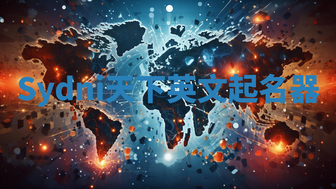 Sydni天下英文起名器