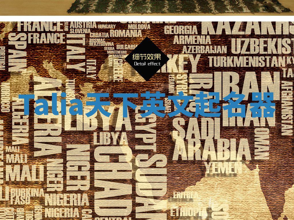 Talia天下英文起名器