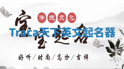Traca天下英文起名器