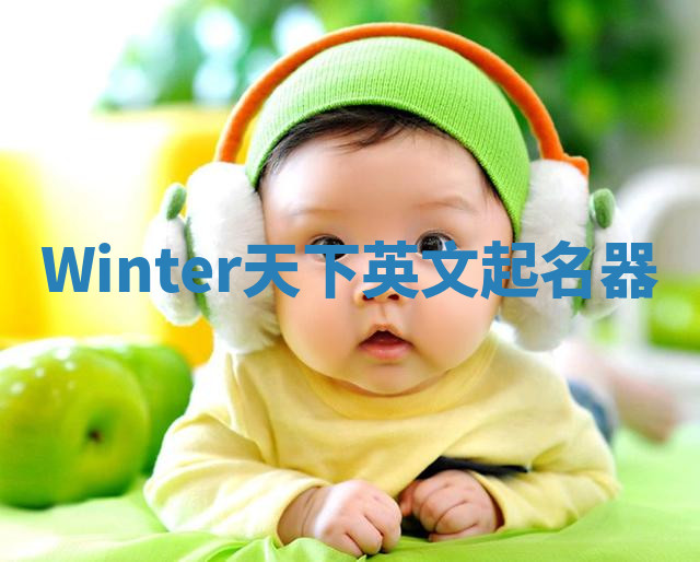 Winter天下英文起名器