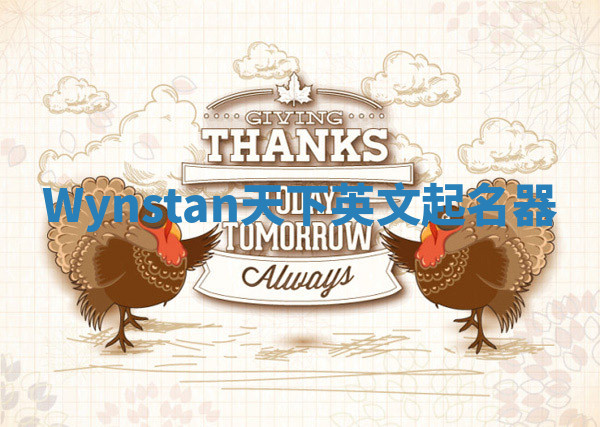 Wynstan天下英文起名器 Wynstan天下英文起名器