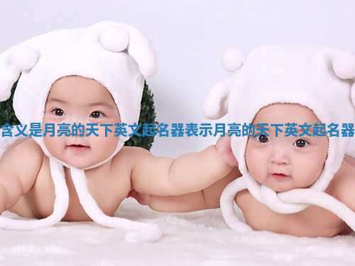 含义是月亮的天下英文起名器 表示月亮的天下英文起名器 含义是月亮的天下英文起名器 表示月亮的天下英文起名器